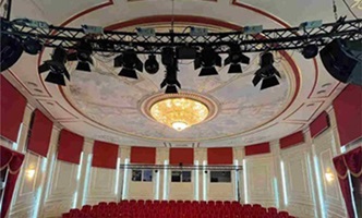 Custom Lighting Truss Frame for the Kazakh Drama Theater